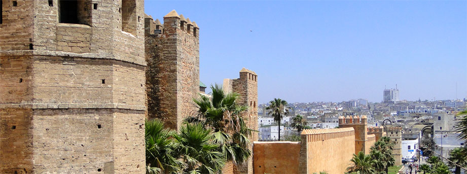 Rabat, een van de vier Marokkaanse koningssteden